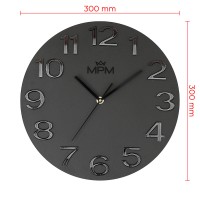 Nástenné hodiny MPM E07M.4222.9190, 30cm 